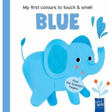 Yoyo Books My First Colours To Touch & Smell Blue