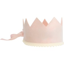 Billy Loves Audrey Lottie Keçe Kız Çocuk Parti Tacı Pembe