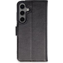 Marsilyan™- Samsung Galaxy S24 Kılıf Trend S Plus Kapaklı Kılıf - Siyah
