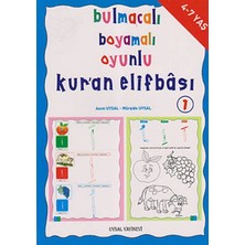 Bulmacalı Boyamalı Oyunlu Kur’an Elifbası 1 (4-7 Yaş)