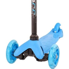 Nessi World Işıklı Scooter Mavi 40 kg Kadar