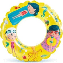 Nessi World IS59242 Şeffaf Baskılı Simit 61 cm