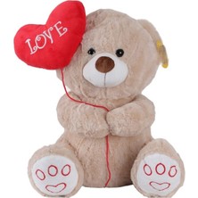 NessiWorld 4740 Sk Peluş Ayı Kalpli Balonlu 40CM 2r