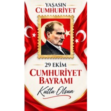 Promisebackdrop2 150X200 Cm, 29 Ekim Cumhuriyet Bayramı, Okul Etkinlik Kumaş Fon