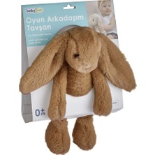 Nessi World Uyku Arkadaşım Oturabilen Tavşan 30 cm 730 Açık Kahve