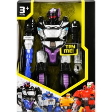 Nessi World Sesli ve Işıklı Yürüyen Robot S00040407 (Adet Fiyatıdır)