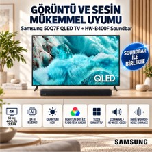 Samsung 4K Ultra Hd 50" 127 Ekran Uydu Alıcılı Smart QLED Tv+Samsung 2.0 Kanal 40 W Soundbar Hediye