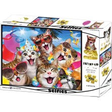 NW NessiWorld Kediler Partide 500 Parça Yetişkin Puzzle