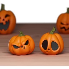 Home 2 Adet Balkabağı Pumpkin Figürü Halloween