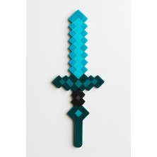 Minecraft Piksel Kılıç Kitap Ayıracı 3D Baskı Plastik