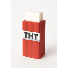 Minecraft Piksel Silgi Tutucu Masaüstü 3D Baskı