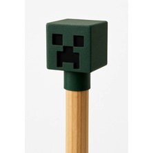 Minecraft Creeper Kalem Kapağı Uç Koruyucu 3D Baskı