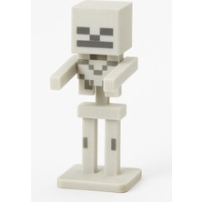 Minecraft Skeleton Pasta Süsü Figürü Doğum Günü 3D Baskı