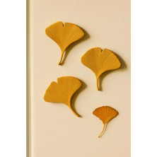 Ginkgo Yapragi Buzdolabı Magneti