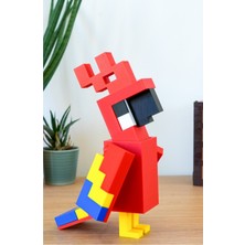 Minecraft Papağan Figürü - Büyük Boy