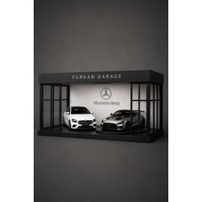 Kişiye Özel Araba Garajı - Diorama - Showroom Dekoru - Galeri Maket 1:64