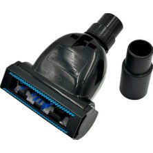 Teknik Durak Bosch Uyumlu Bx 32100 Süpürge Mini Turbo Süpürücü Başlığı (Mavi)