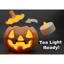 Home Halloween Balkabağı Mumluk