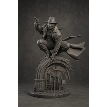 Spider-Man Noir Figürü Örümcek Adam Dekoratif Obje