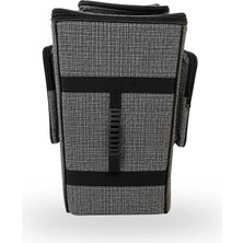 İstanbul Müzik Tedarik Gri Renk Darbuka Kılıfı Softcase Pedli Çanta