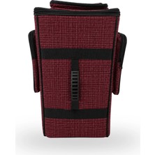 İstanbul Müzik Tedarik Bordo Renk Darbuka Kılıfı Softcase Pedli Çanta