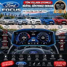 Bowie Ford Fiesta 2002-2025 model uyumlu Harici digital gösterge Odb ekran arıza göstergesi turbo gösterge hayalet ekran