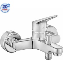E.C.A. E.C.A ECA Spylos Krom Banyo Bataryası Aç - Kapa Pirinç Malzeme ile Üretilmiştir 102102494
