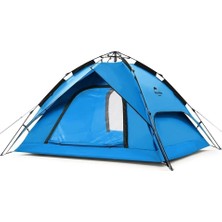 Naturehike Naturehıke Otomatik Kamp Çadırı Mavi 3 Kişilik