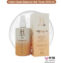 HOITO Oasis Balance Hair Toner – 8d Hyaluronik Asit, Kafein & Aloe Vera Içeren Nemlendirici Saç Toniği 200 ml