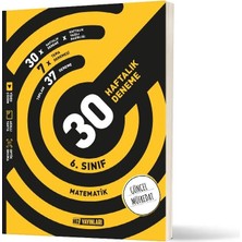 Hız Yayınları 6.sınıf Matematik 30 Haftalık Deneme (Yeni Müfredat)
