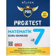 Bilfen Yayıncılık 7. Sınıf Matematik Pro-Test Soru Bankası