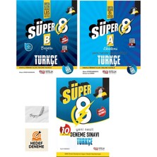 Nitelik Yayınları Nitelik 8.sınıf Süper B Süper A Türkçe Soru Kitabı Türkçe 10LU Deneme Sınavı Hedef Deneme