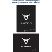 Balkan Ambalaj Suya Dayanıklı Yıkanabilir Cupra 50 Dikey 50 Yatay Oto Paspas Kağıdı Siyah Gümüş Baskı Toplam 100 Adet - 35X50CM