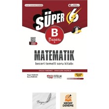 Nitelik Yayınları Nitelik 6.sınıf Süper B Matematik Beceri Temelli Soru Kitabı Hedef Deneme