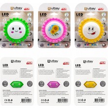 Marsilyan™- 10 Adet Papyatya Ledli Gece Lambası Gc-09 BX40