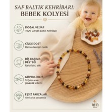 Zeytuni Orjinal Bebek Kehribar Kolye
