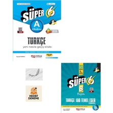 Nitelik Yayınları Nitelik 6.sınıf Süper A Türkçe Süper B Türkçe 100 Temel Eser Kitabı Hedef Deneme