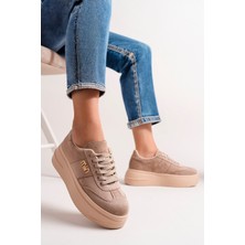 Bahrina Kadın Kalın Taban Tokalı Sneaker