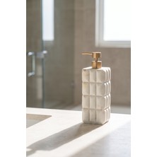 Acar Laduree Mermer Desenli Sıvı Sabunluk Bej - 770 ml