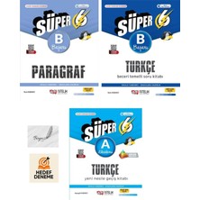 Nitelik Yayınları Nitelik 6.sınıf Süper B Paragraf Türkçe Soru Süper A Türkçe Kitabı Hedef Deneme