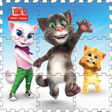 NW NessiWorld Konuşan Kedi Tom ve Eva Yer Matı