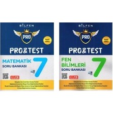 Bilfen Yayıncılık 7. Sınıf Matematik - Fen Bilimleri Pro-Test Soru Bankası