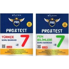 Bilfen Yayıncılık 7. Sınıf Türkçe - Fen Bilimleri Pro-Test Soru Bankası