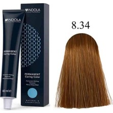 Indola Boya 60ML. 8-34 Açık Kumral Altın Bakır