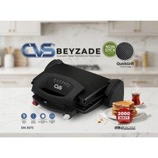 Preo PTG06 1800W 4 Tost Kapasiteli Döküm Plakalı Antrasit Tost Makinesi