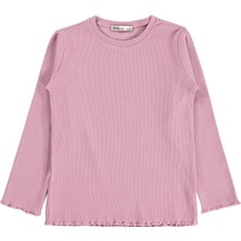 Civil Girls Civil Kız Çocuk Sweatshirt | Kaşkorse Uzun Kol Bisiklet Yaka | Okul Kreş ve Günlük Kullanım - Pembe