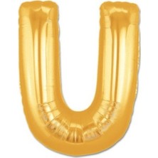 Store U Harf Folyo Balon Altın Renk  40 Inç