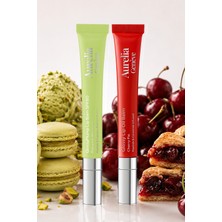 Aurelia Genève Layering Lip Flavor Edit - Güneşten Koruyucu & Dolgunlaştırıcı, Nemlendirici Etkili Ikili Lip Balm Seti ( Kiraz Kırmızı & Altın Işıltılı Şeffaf)