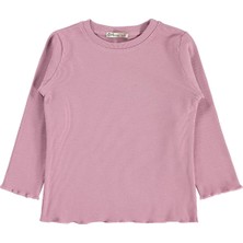 Civil Girls Civil Kız Çocuk Sweatshirt | Kaşkorse Uzun Kol Bisiklet Yaka | Okul Kreş ve Günlük Kullanım - Pembe