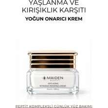Maiden Beauty Peptit Kompleksli, Onarıcı, Cilt Yenileyici, Yaşlanma ve Kırışıklık Karşıtı, Yüz Kremi 50 ml